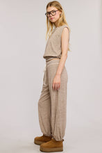 Load image into Gallery viewer, Mimosa - Terry Knit Tank and Jogger Sweatpants Matching Set
