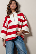 Load image into Gallery viewer, Urban Daizy - Breezy Striped Pullover Top
