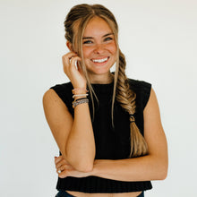Load image into Gallery viewer, K'lani hair tie bracelets - "Wild" Animal Print with Pink Accent Hair Tie Bracelets
