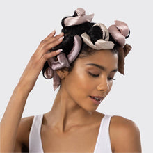 Load image into Gallery viewer, KITSCH - Satin Wrapped Flexi Rods 6pc Set - Rosewood
