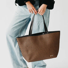 Load image into Gallery viewer, Pretty Simple - Woven Tiffany Organizer Tote Bag

