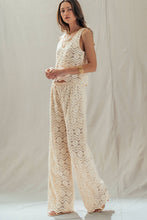 Load image into Gallery viewer, Urban Daizy - Natural Crochet Wide-Leg Pants
