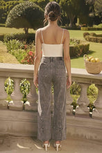 Load image into Gallery viewer, ARTEMIS VINTAGE - HIGH RISE TUMMY CONTROL GREY WASH PALAZZO JEANS

