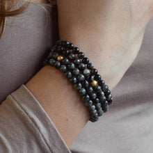 Load image into Gallery viewer, Lenny &amp; Eva - Gemstone Bracelet-Charcoal Jasper, 6mm
