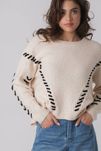 Load image into Gallery viewer, Urban Daizy - Heart of the Stitch Crewneck Sweater
