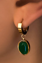 Load image into Gallery viewer, Mia Accessories - 18K Gold Plated Waterproof Stainless Steel Drop Earrings - 7570
