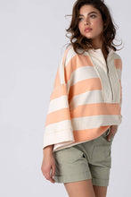 Load image into Gallery viewer, Urban Daizy - Breezy Striped Pullover Top
