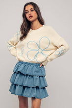 Load image into Gallery viewer, Urban Daizy - Follow The Floral Knit Sweater
