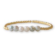 Load image into Gallery viewer, Lenny &amp; Eva - Gilded Gold Beaded Bracelets-Row, Amazonite

