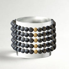 Load image into Gallery viewer, Lenny &amp; Eva - Gemstone Bracelet-Charcoal Jasper, 6mm
