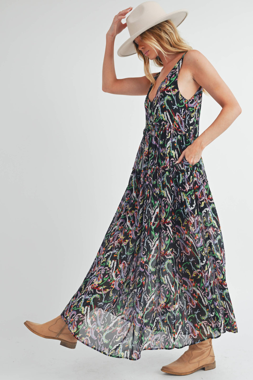 AEMI + CO - 483BD Violetta Maxi Dress 5