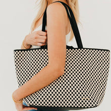 Load image into Gallery viewer, Pretty Simple - Woven Tiffany Organizer Tote Bag

