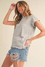 Load image into Gallery viewer, AEMI + CO - 8219BK Gwen Tee
