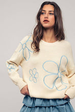Load image into Gallery viewer, Urban Daizy - Follow The Floral Knit Sweater
