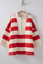 Load image into Gallery viewer, Urban Daizy - Breezy Striped Pullover Top
