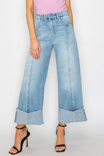 Load image into Gallery viewer, ARTEMIS VINTAGE - INSEAM TRANSFORM  MID RISE WIDE LEG JEANS
