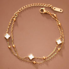 Load image into Gallery viewer, Mia Accessories - 18K Gold PVD Plated Waterproof Stainless Steel Chain Bracelet - 7710
