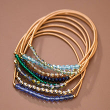 Load image into Gallery viewer, Mia Accessories - Boho Layered Spring Coil Guitar String Bracelet Set - 8178
