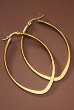 Load image into Gallery viewer, Mia Accessories - 18K Gold Plated Waterproof Stainless Steel Hoop Earrings - 7534
