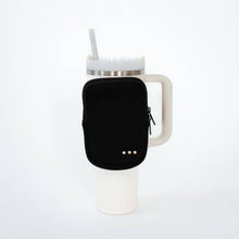 Load image into Gallery viewer, On The Move Pouch *AS SEEN IN ANTHROPOLOGIE*: Gray Checkered
