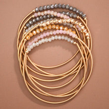 Load image into Gallery viewer, Mia Accessories - Boho Layered Spring Coil Guitar String Bracelet Set - 8096
