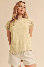 Load image into Gallery viewer, AEMI + CO - 8219BK Gwen Tee
