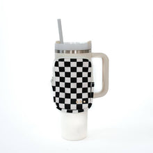 Load image into Gallery viewer, On The Move Pouch *AS SEEN IN ANTHROPOLOGIE*: Gray Checkered
