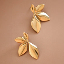 Load image into Gallery viewer, Mia Accessories - 18K Gold Plated Waterproof Stainless Steel Stud Earrings - 7127
