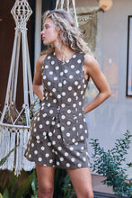 Load image into Gallery viewer, Urban Daizy - Polka Dot Cotton Linen Matching Set

