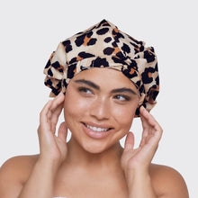 Load image into Gallery viewer, Luxury Shower Cap - Leopard
