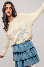 Load image into Gallery viewer, Urban Daizy - Follow The Floral Knit Sweater
