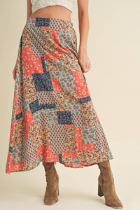 AEMI + CO - 773DN Bradyn Print Skirt 3