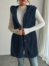 Load image into Gallery viewer, EmberLoom - Women's Reversible Faux Fur outwear Vest with Buttons
